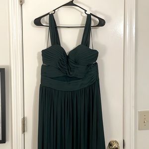 BIRDY GREY Elyse Bridesmaid Dress- emerald green